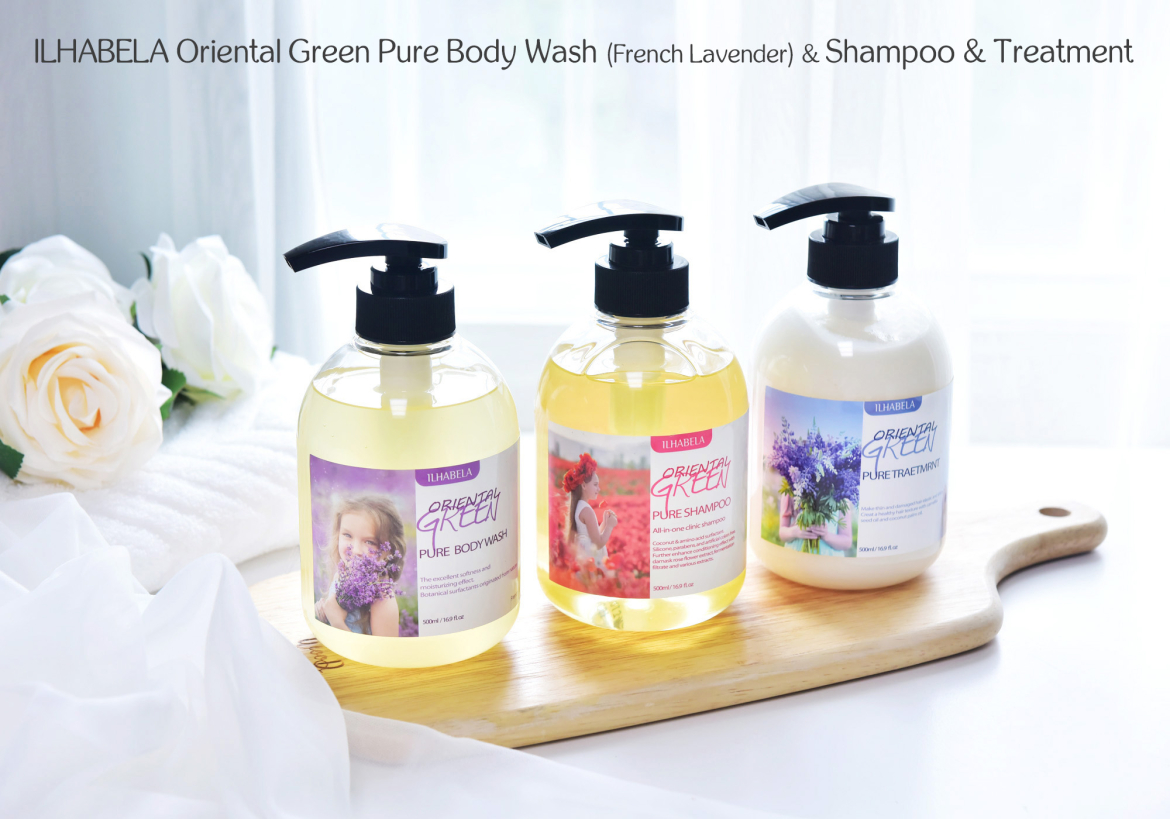 ILHABELA Oriental Green Pure Shampoo & Body Wash & Hair Treatment1.jpg